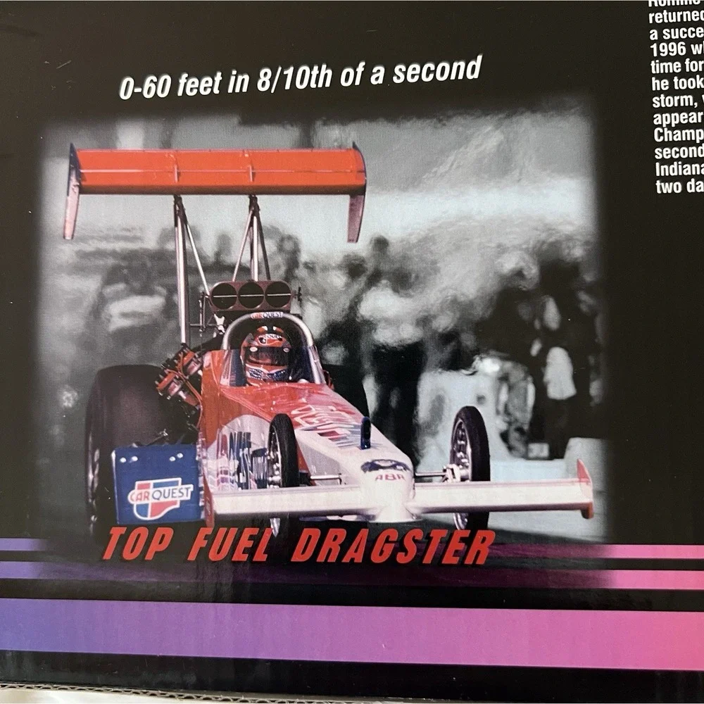2000 Paul Romine Car Quest First Gear Top Fuel‎ Dragster Diecast NOS